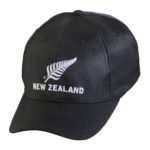Silver Fern New Zealand Emblem Brushed Cotton Cap