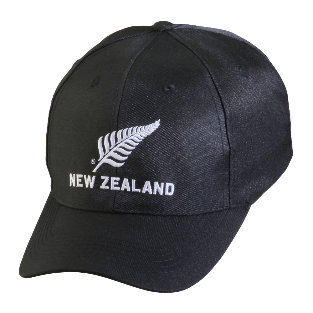 Kiwi Silver Fern Southern Cross Black Baseball Cap Dad Hat New Zealand Pride 