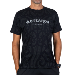 Aotearoa Stingray all over T shirt back